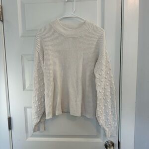 White CeCe Sweater